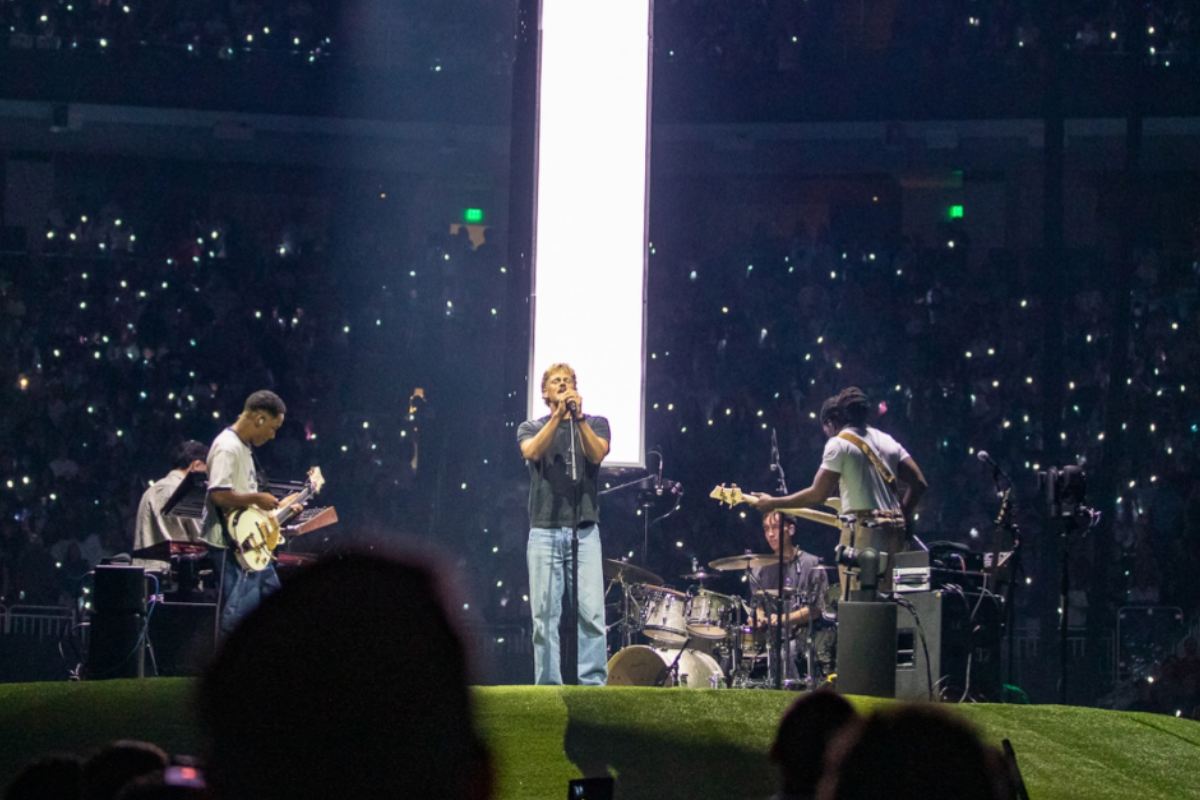 Forrest Frank on stage at the Jesus Generation Tour
